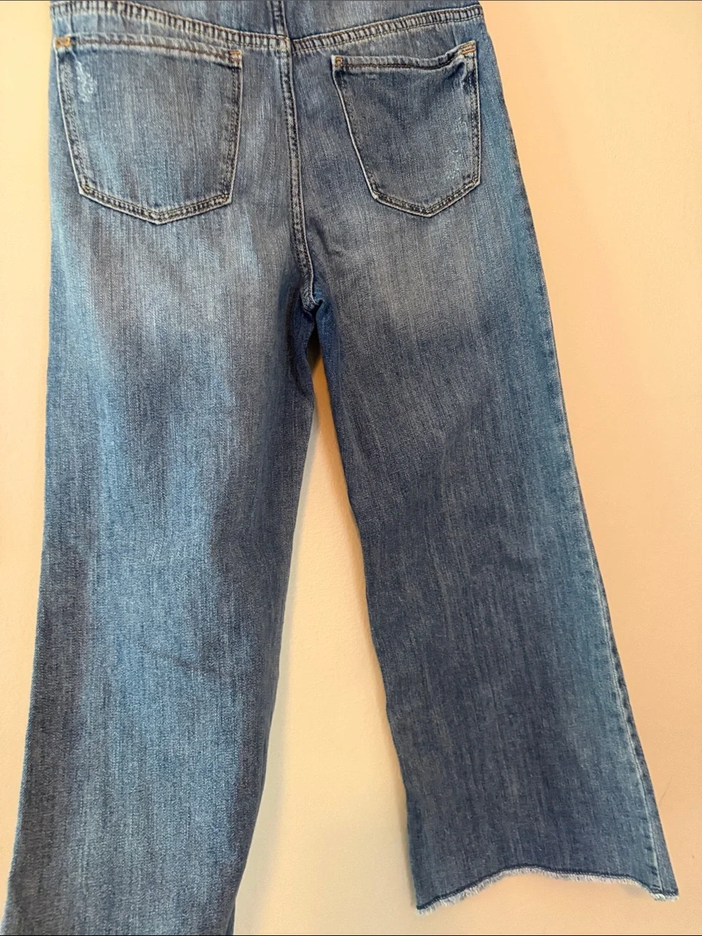 GAP NWT Girl’s Medium Blue Wide-Leg Denim Jeans